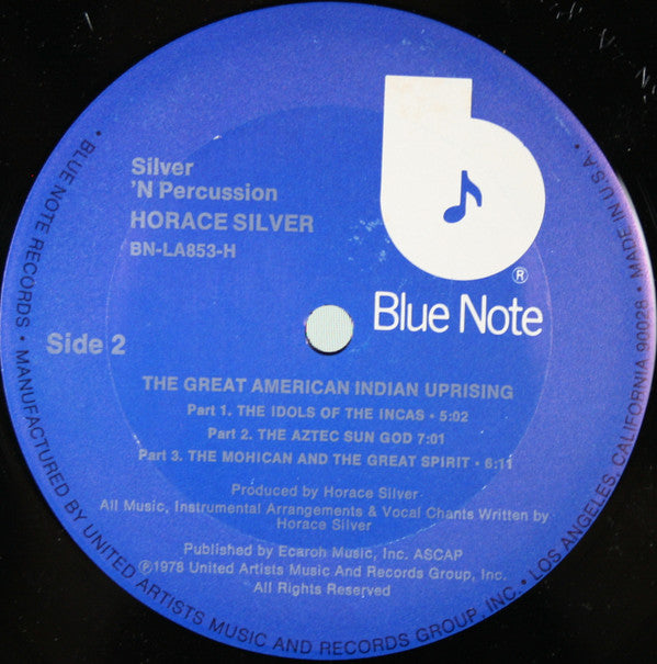 Horace Silver : Silver 'n' Percussion (LP, Album)