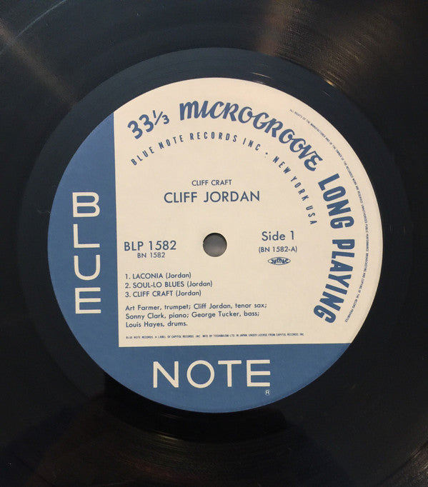 Clifford Jordan ~ Cliff Craft (Vinyl) - Djungel & Jazz