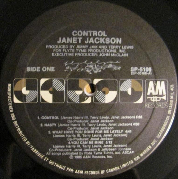 Janet Jackson ~ Control (Vinyl) - Djungel & Jazz