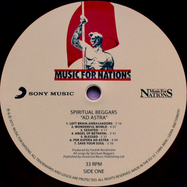 Spiritual Beggars : Ad Astra (LP, Album, RE, RM, Pur + CD, Album, RE)