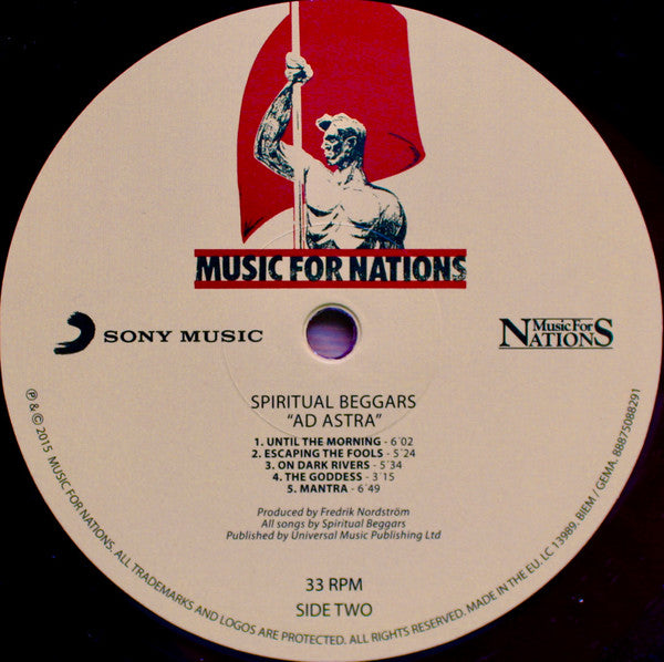 Spiritual Beggars : Ad Astra (LP, Album, RE, RM, Pur + CD, Album, RE)
