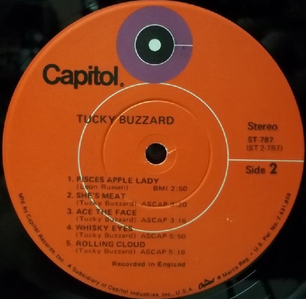 Tucky Buzzard ~ Tucky Buzzard (Vinyl) - Djungel & Jazz