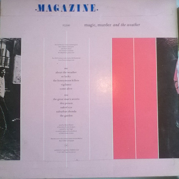 Magazine ~ Magic, Murder And The Weather (Vinyl) - Djungel & Jazz
