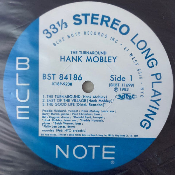 Hank Mobley ~ The Turnaround (Vinyl) - Djungel & Jazz