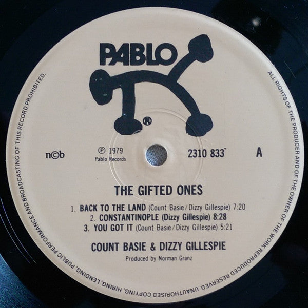 Count Basie & Dizzy Gillespie ~ The Gifted Ones (Vinyl) - Djungel & Jazz