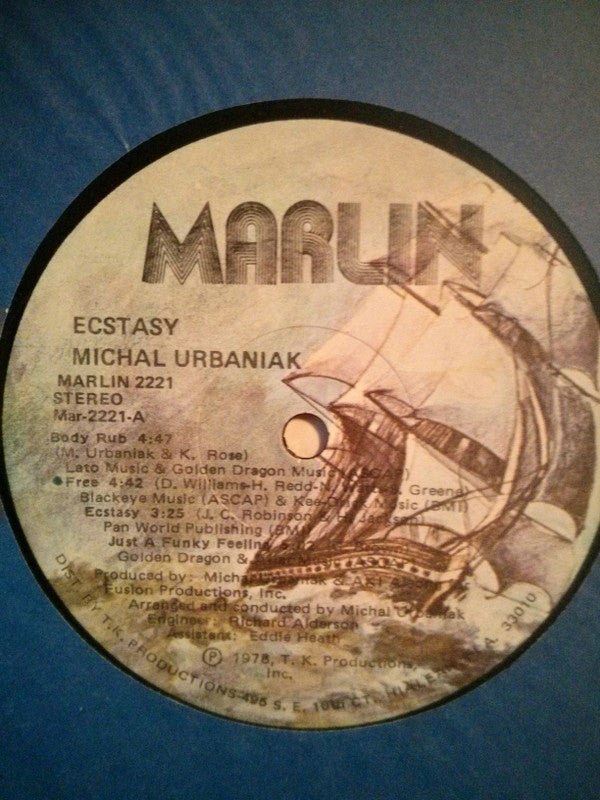 Michal Urbaniak ~ Ecstasy (Vinyl) - Djungel & Jazz