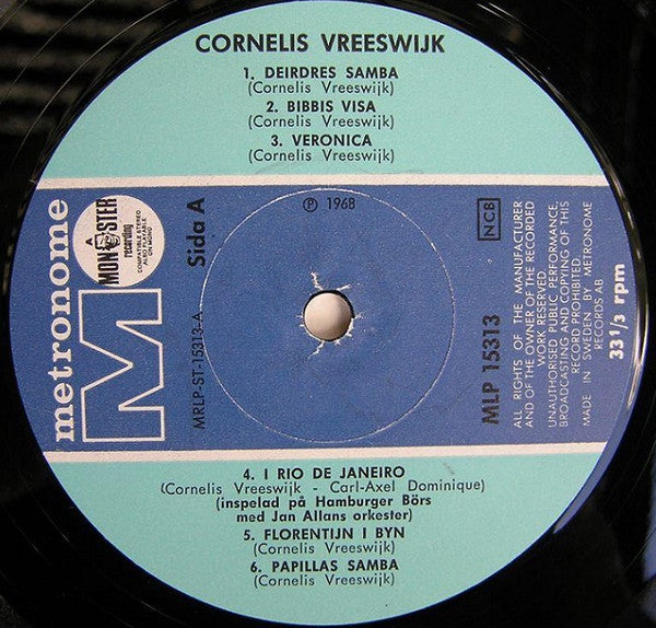 Cornelis Vreeswijk ~ Tio Vackra Visor Och Personliga Person (Vinyl) - Djungel & Jazz