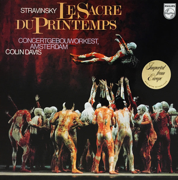 Stravinsky - Orchestre Du Concertgebouw D' Amsterdam, Colin Davis ~ Le Sacre Du Printemps (Vinyl) - Djungel & Jazz