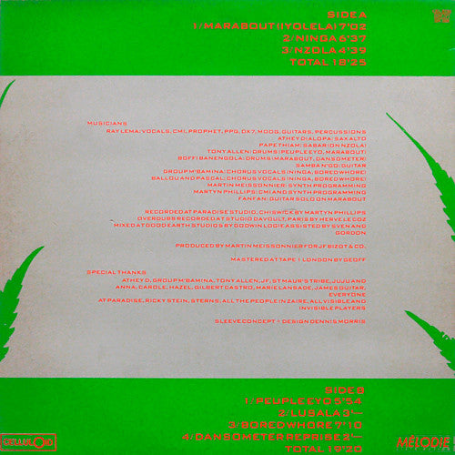 Ray Lema : Medecine (LP)