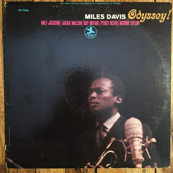 Miles Davis : Odyssey! (LP, Album, Mono, RE, RM)