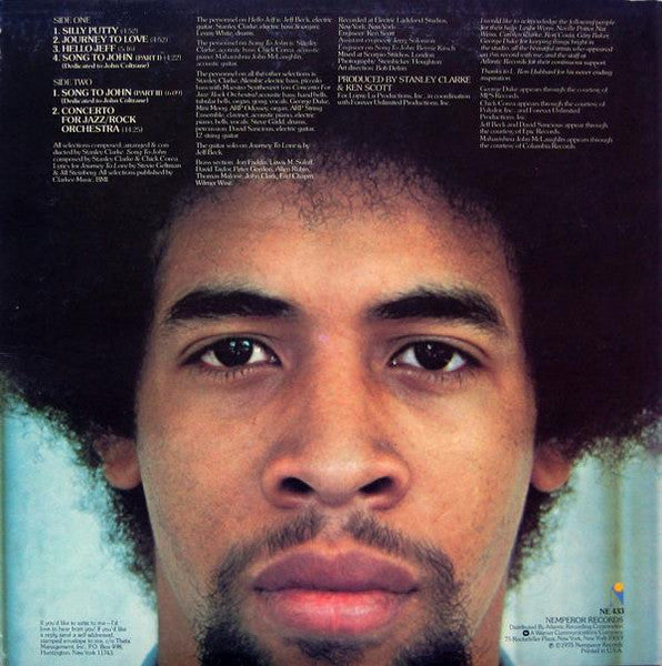 Stanley Clarke ~ Journey To Love (Vinyl) - Djungel & Jazz