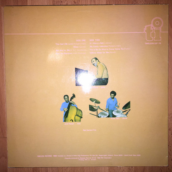 Red Garland Trio ~ Misty Red (Vinyl) - Djungel & Jazz
