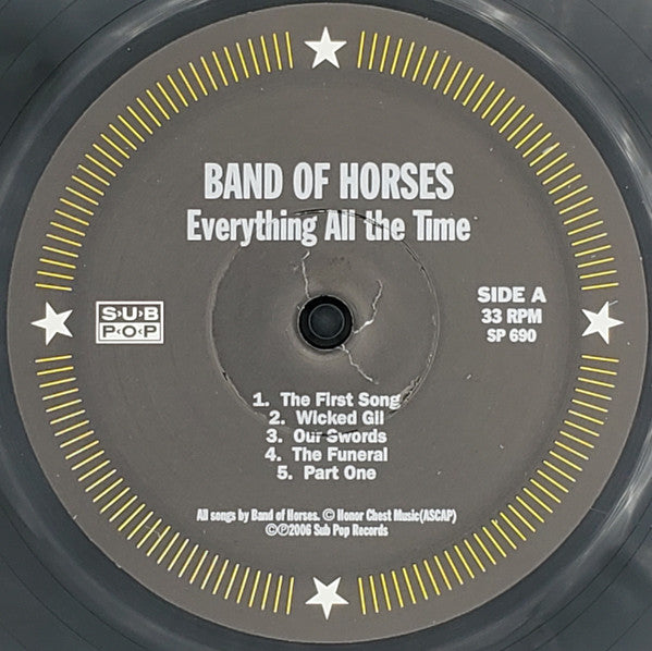 Band Of Horses : Everything All The Time (LP, Album, PO )