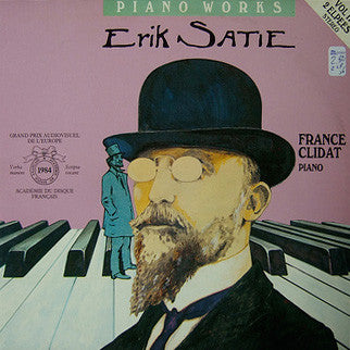 Erik Satie, France Clidat ~ Piano Works Vol. II (Vinyl) - Djungel & Jazz