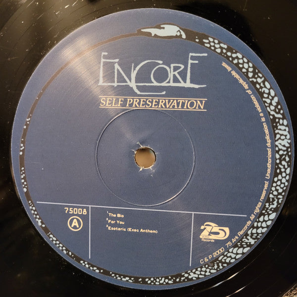 Encore ~ Self Preservation (Vinyl) - Djungel & Jazz