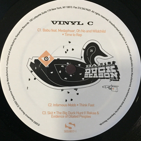 Babu The Dilated Junkie* : Duck Season Vol. 2 (2xLP, Album)