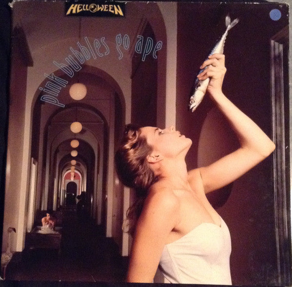 Helloween : Pink Bubbles Go Ape (LP, Album, Gat)