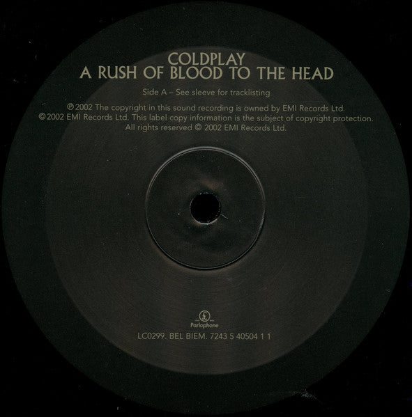 Coldplay ~ A Rush Of Blood To The Head (Vinyl) - Djungel & Jazz
