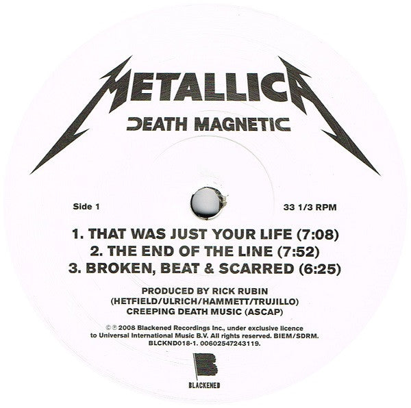 Metallica ~ Death Magnetic (Vinyl) - Djungel & Jazz