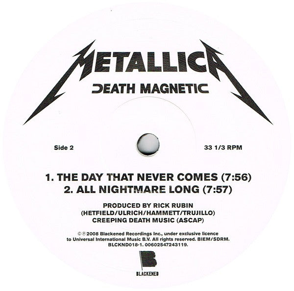 Metallica ~ Death Magnetic (Vinyl) - Djungel & Jazz