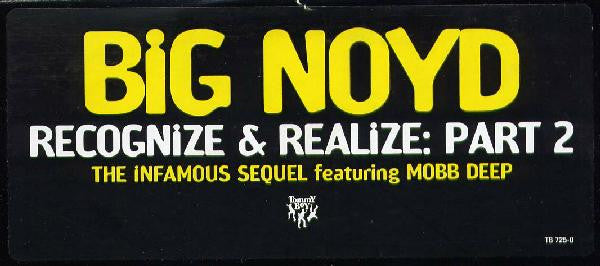 Big Noyd Featuring Mobb Deep ~ Recognize & Realize: Part 2 (Vinyl) - Djungel & Jazz