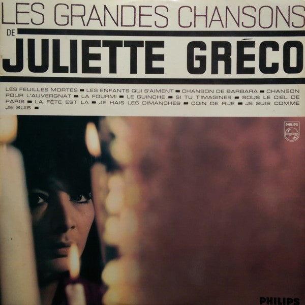 Juliette Gréco ~ Les Grandes Chansons De Juliette Gréco (Vinyl) - Djungel & Jazz