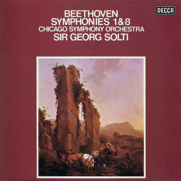 Beethoven, Chicago Symphony Orchestra, Sir Georg Solti ~ Symphonies 1&8 (Vinyl) - Djungel & Jazz