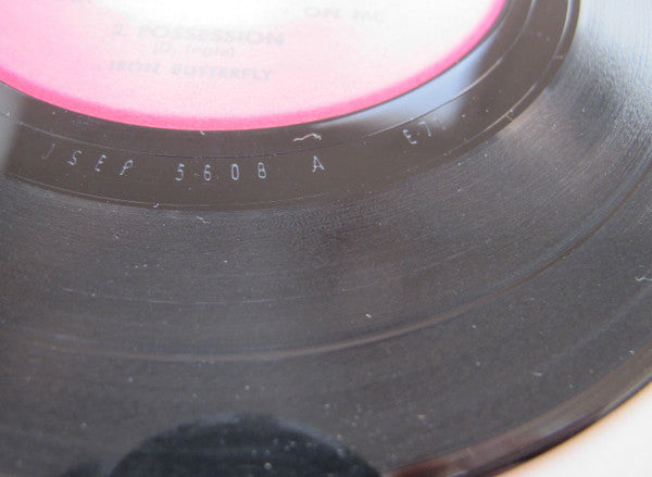 Iron Butterfly / Jerry Williams (3) / Brett Marvin & The Thunderbolts : Don't Look Down On Me / Possession / Hurricane Shirley / Thoughts Of You (7", EP, Mono)