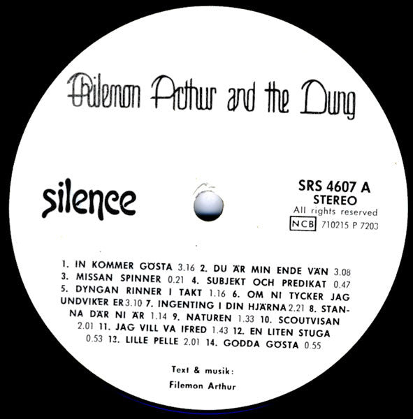Philemon Arthur & The Dung : Philemon Arthur And The Dung (LP, Album)