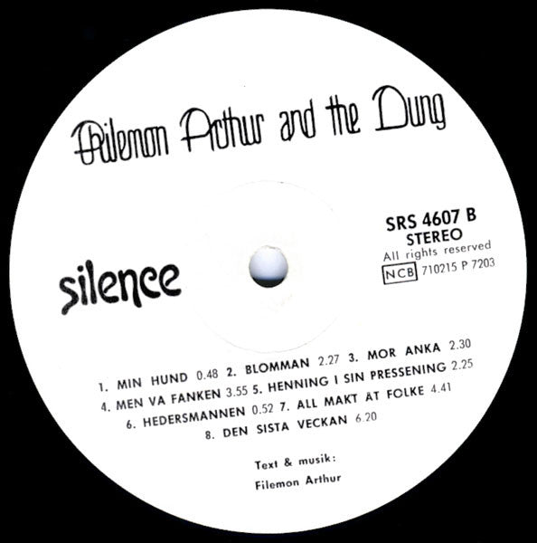 Philemon Arthur & The Dung : Philemon Arthur And The Dung (LP, Album)
