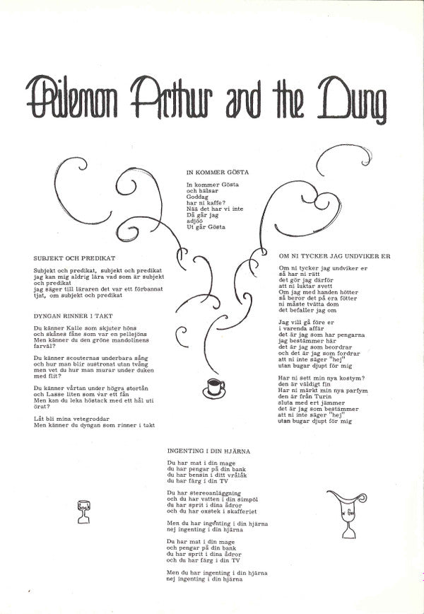 Philemon Arthur & The Dung : Philemon Arthur And The Dung (LP, Album)