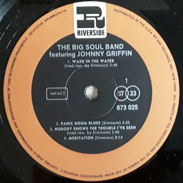 Johnny Griffin Orchestra ~ The Big Soul-Band (Vinyl) - Djungel & Jazz