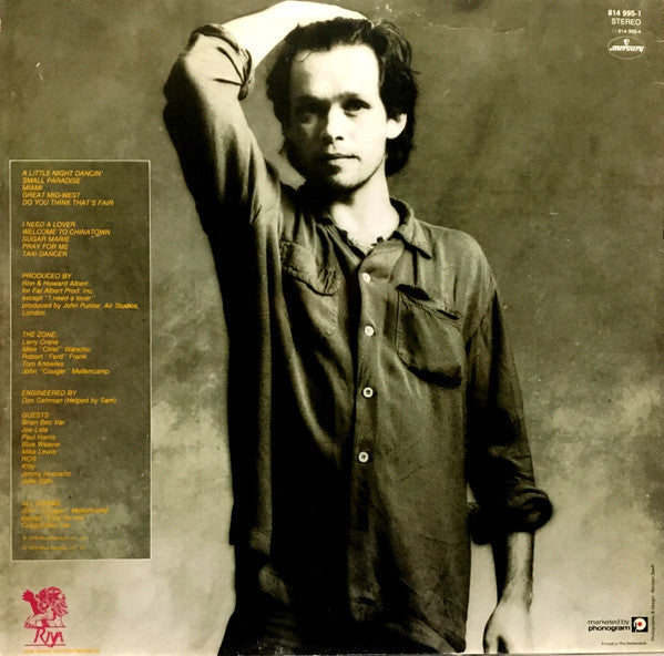 John Cougar Mellencamp ~ John Cougar (Vinyl) - Djungel & Jazz
