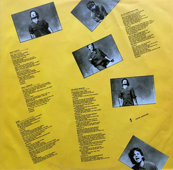 John Cougar Mellencamp ~ John Cougar (Vinyl) - Djungel & Jazz