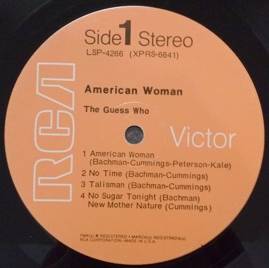The Guess Who ~ American Woman (Vinyl) - Djungel & Jazz