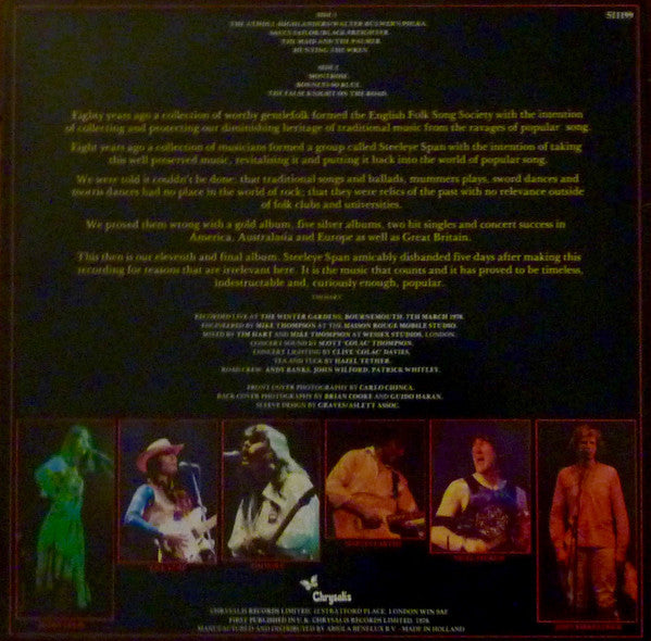 Steeleye Span ~ Live At Last! (Vinyl) - Djungel & Jazz