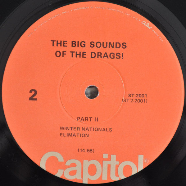 No Artist ~ The Big Sounds Of The Drags! (Vinyl) - Djungel & Jazz