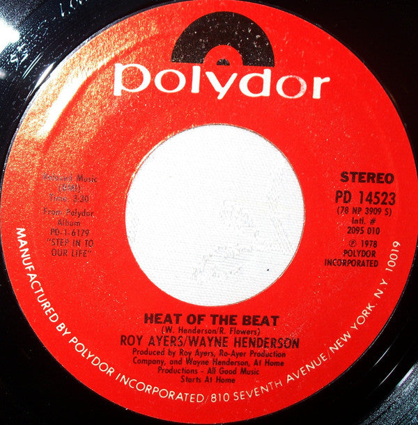 Roy Ayers / Wayne Henderson ~ Heat Of The Beat / No Deposit No Return (Vinyl) - Djungel & Jazz