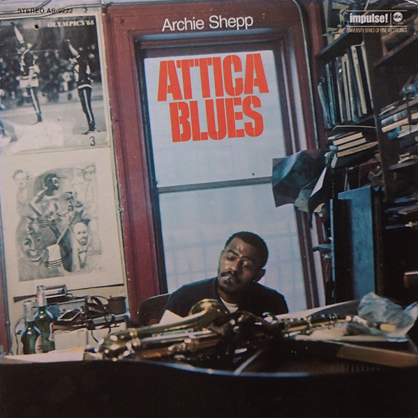 Archie Shepp ~ Attica Blues (Vinyl) - Djungel & Jazz