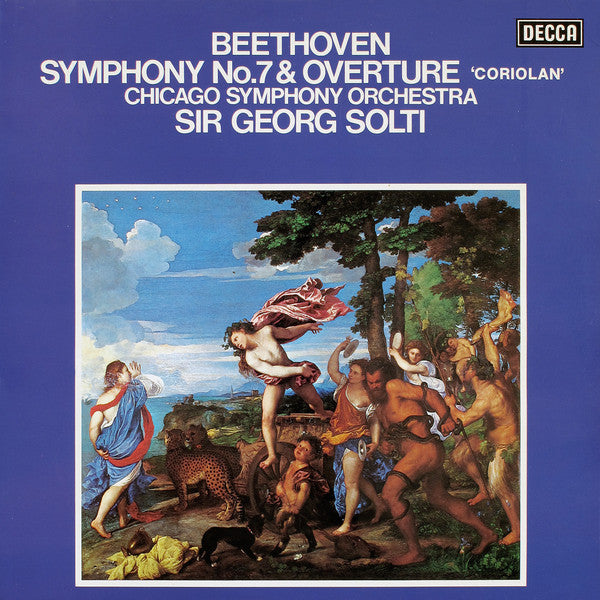 Beethoven, Chicago Symphony Orchestra, Sir Georg Solti ~ Symphony No.7 & Overture & Coriolan' (Vinyl) - Djungel & Jazz