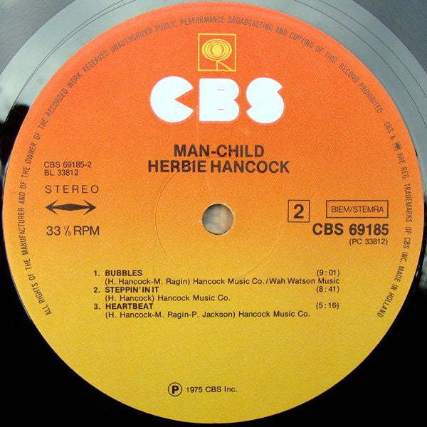 Herbie Hancock ~ Man-Child (Vinyl) - Djungel & Jazz