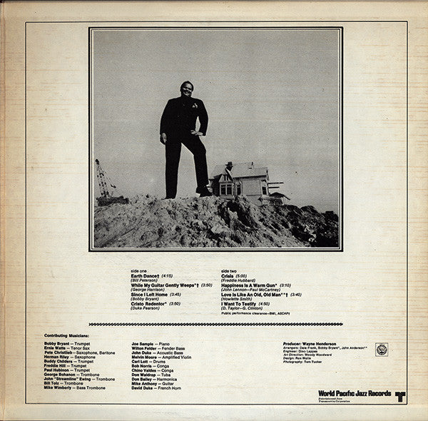 Bobby Bryant ~ Earth Dance (Vinyl) - Djungel & Jazz