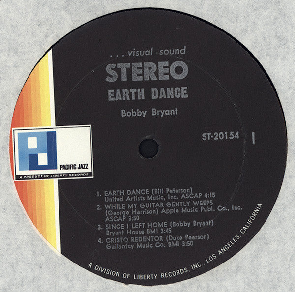 Bobby Bryant ~ Earth Dance (Vinyl) - Djungel & Jazz