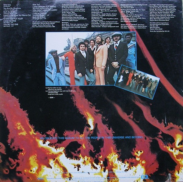 Sun (7) : Sunburn (LP, Album, Win)