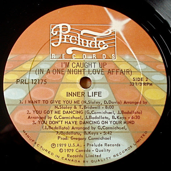 Inner Life : I'm Caught Up (In A One Night Love Affair) (LP, Album)