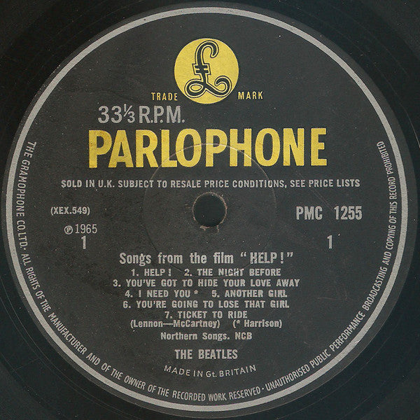 The Beatles ~ Help! (Vinyl) - Djungel & Jazz