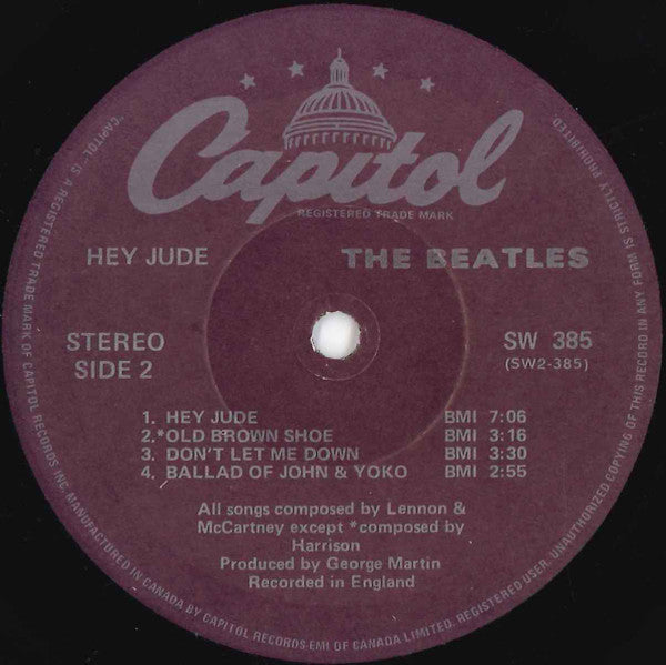 The Beatles ~ Hey Jude (Vinyl) - Djungel & Jazz