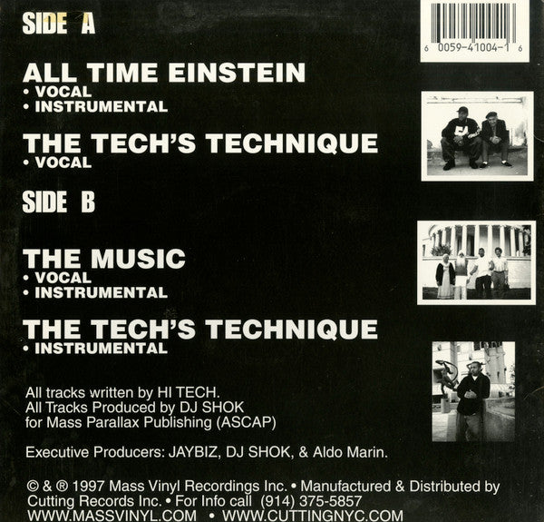 Hi-Tech (2) : All Time Einstein (12", Maxi, Promo)