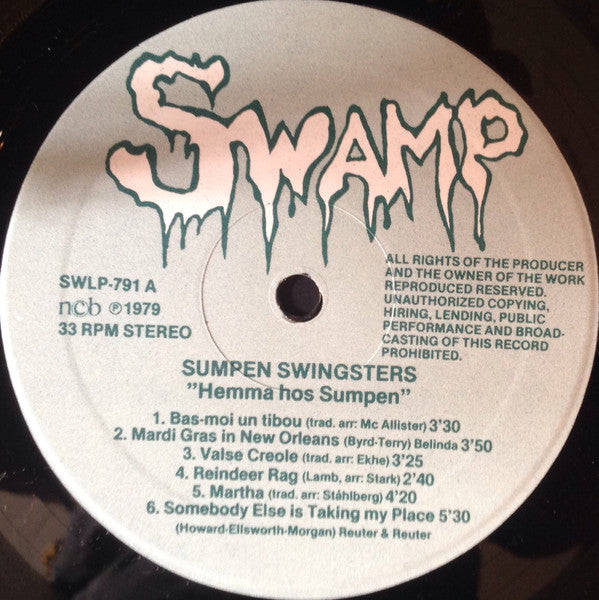 Sumpens Swingsters : Hemma Hos Sumpen (LP, Album)