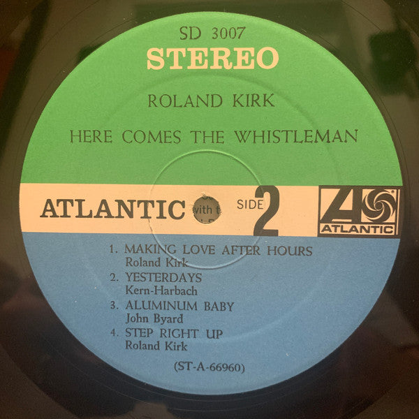 Roland Kirk : Here Comes The Whistleman (Recorded "Live") (LP, Album)